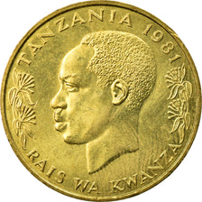 Coin, Tanzania, 20 Senti, 1979, EF(40-45), Nickel-brass, KM:2
