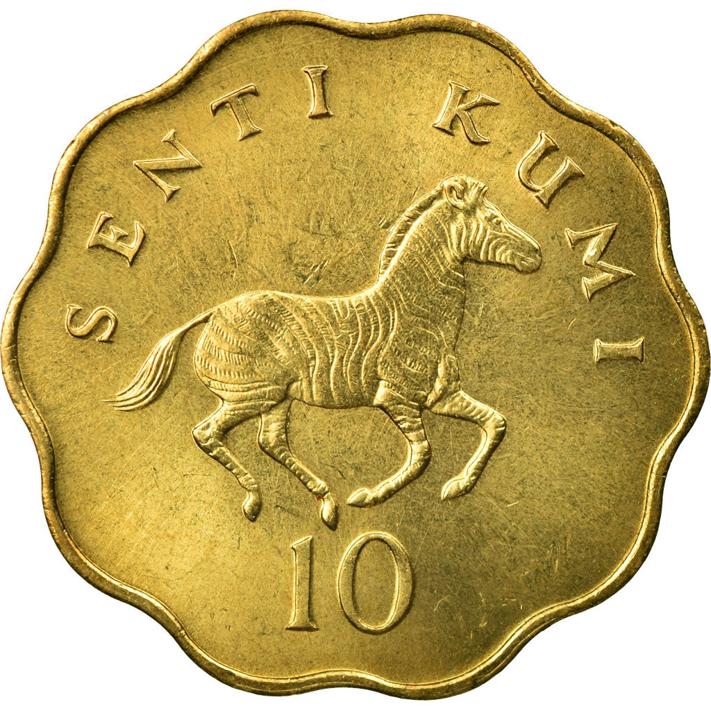 Monnaie, Tanzania, 10 Senti, 1979, SUP, Nickel-brass, KM:11
