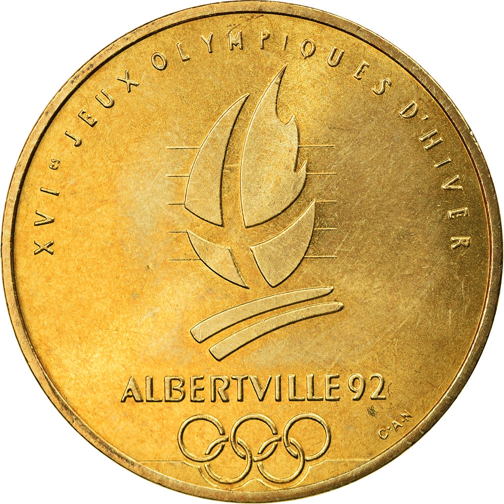 France, Medal, XVIème JO d'Albertville, Cortina d'Ampezzo, Sports & leisure