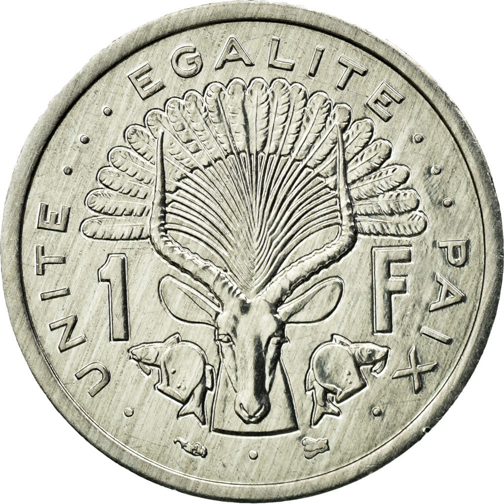 Moneta, Gibuti, Franc, 1999, Paris, SPL-, Alluminio, KM:20