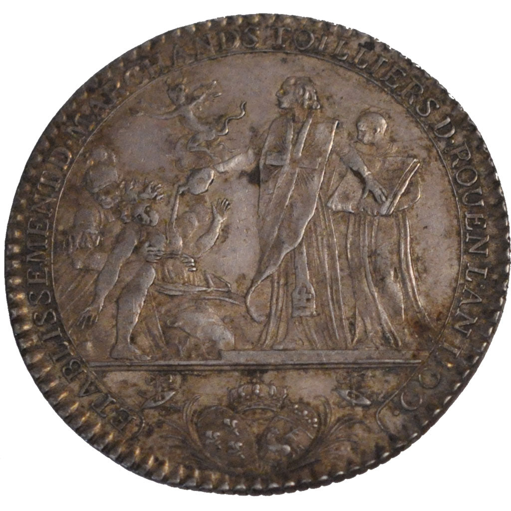 France, Token, Royal, AU(55-58), Silver, Feuardent:6340
