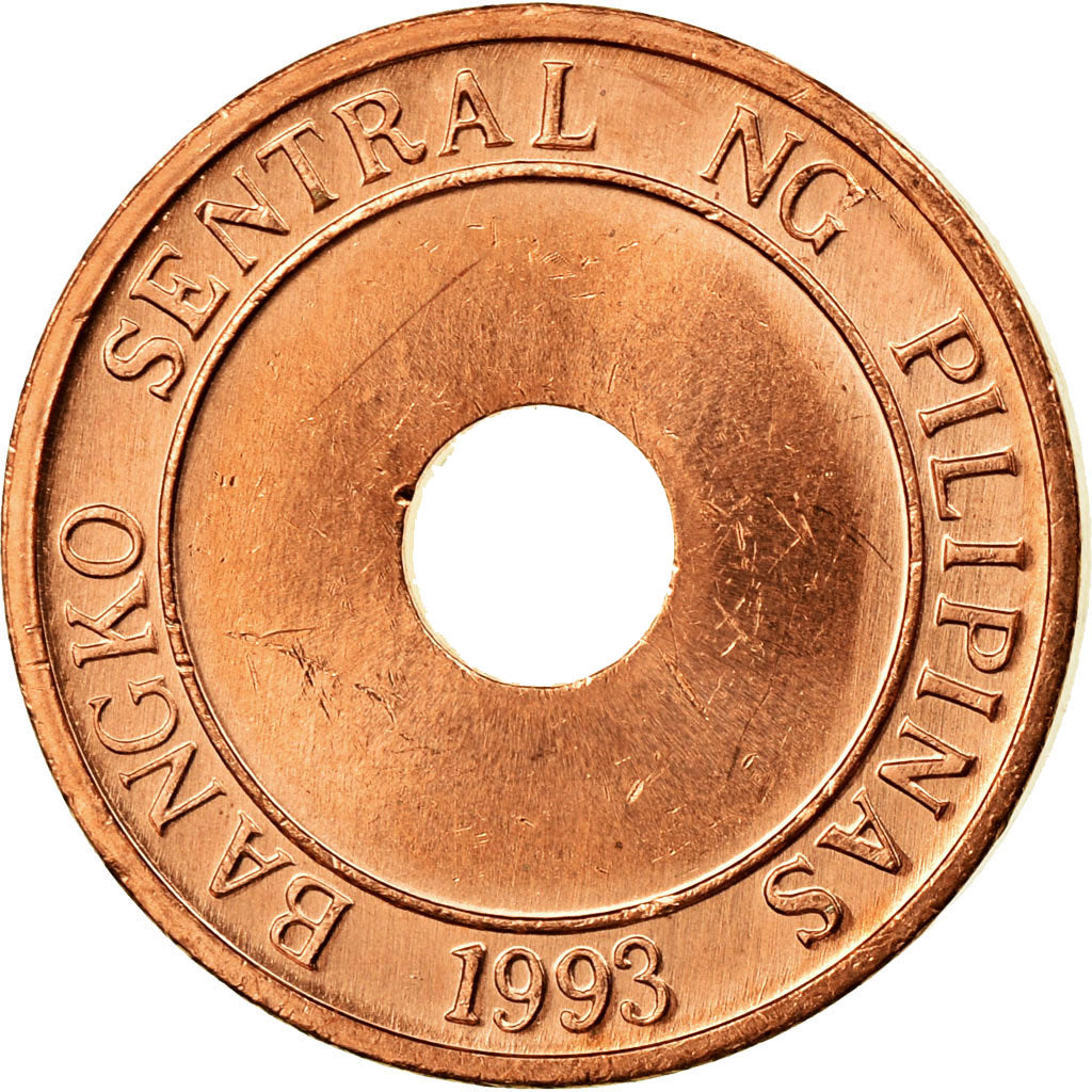 Moneta, Filipiny, 5 Sentimos, 2005, EF(40-45), Miedź platerowana stalą, KM:268