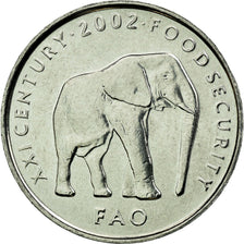 Coin, Somalia, 5 Shilling / Scellini, 2002, MS(63), Aluminum, KM:45