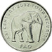 Coin, Somalia, 5 Shilling / Scellini, 2002, MS(63), Aluminum, KM:45