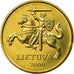 Coin, Lithuania, 50 Centu, 2000, EF(40-45), Nickel-brass, KM:108