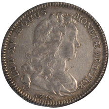 France, Royal, Token, 1719, EF(40-45), Silver, Feuardent #6285, 9.52