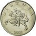 Coin, Lithuania, Litas, 2008, EF(40-45), Copper-nickel, KM:111