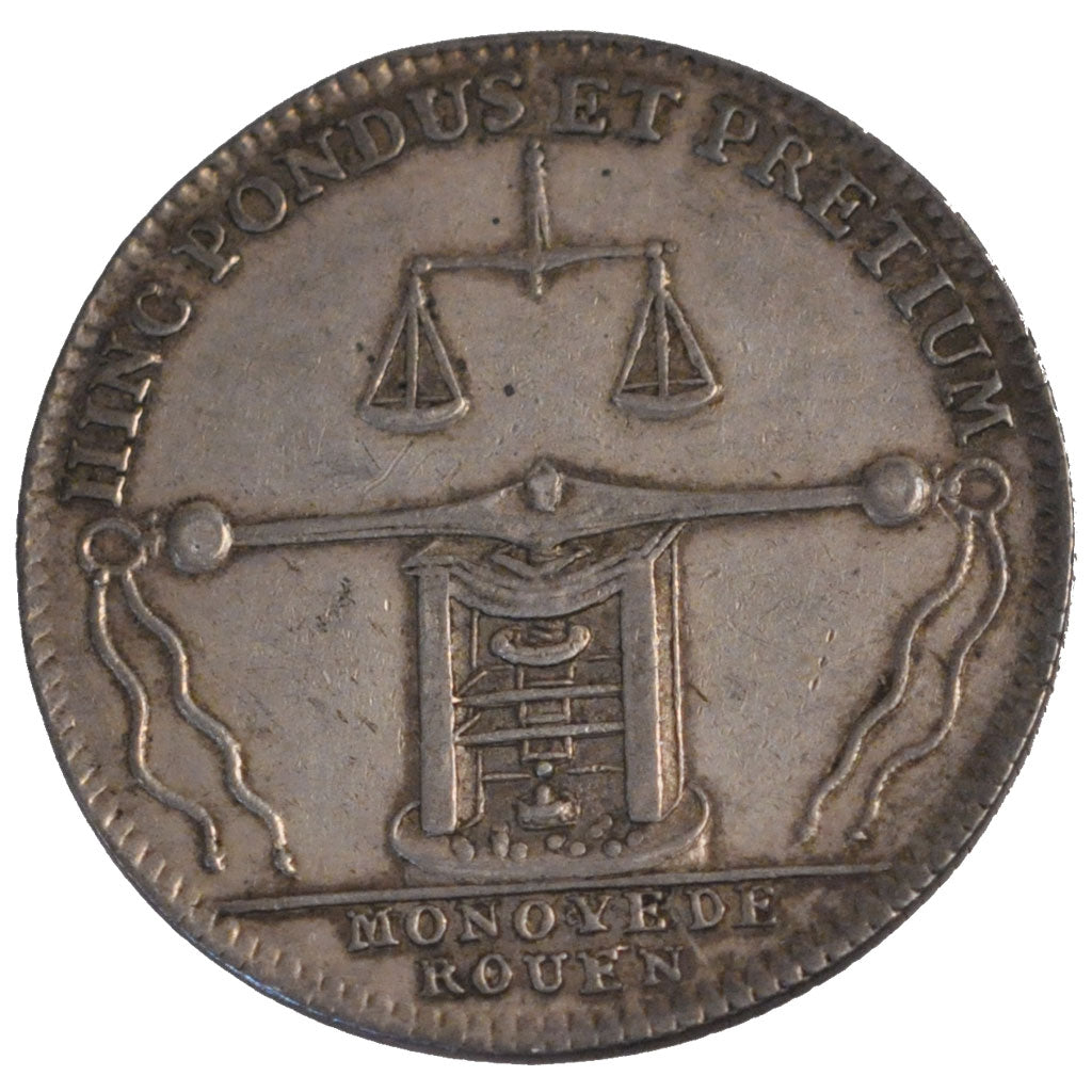 Francia, Token, Royal, 1711, BB+, Argento, Feuardent:6278
