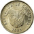 Moneta, Colombia, 50 Pesos, 2003, AU(55-58), Miedź-Nikiel-Cynk, KM:283.2