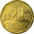 Moneda, Perú, 20 Centimos, 2008, Lima, MBC, Latón, KM:306.4