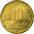 Moneta, Peru, 10 Centimos, 2008, Lima, AU(55-58), Mosiądz, KM:305.4