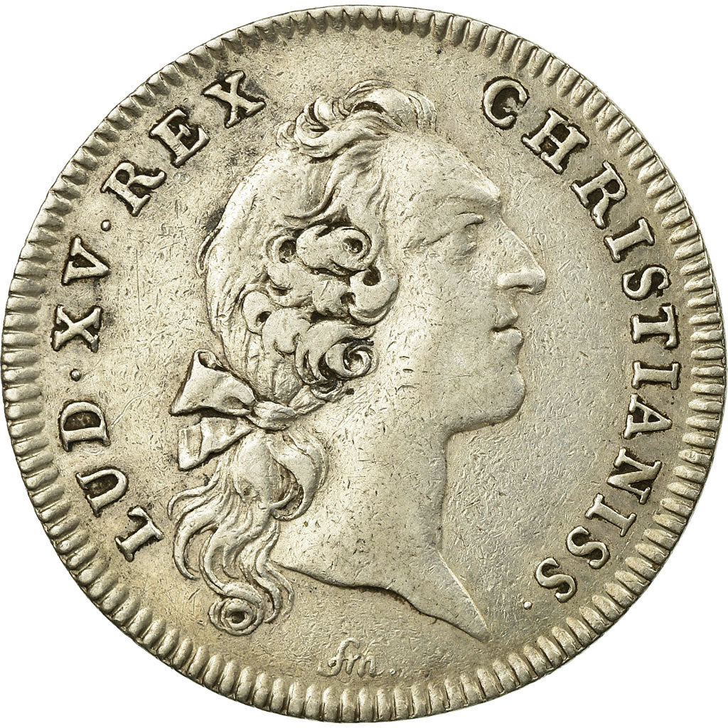 França, Token, Corporations, Contrôleurs du Papier, Luís XV, 1730, Duvivier