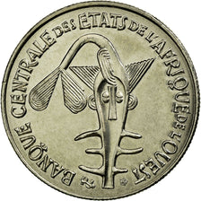 Monnaie, West African States, 50 Francs, 2004, SUP, Copper-nickel, KM:6