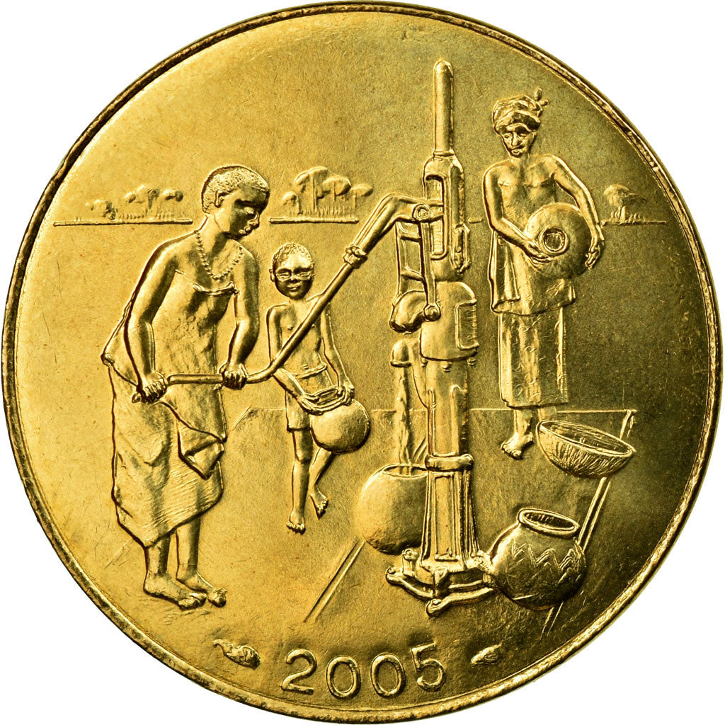 Monnaie, West African States, 10 Francs, 2005, SUP, Aluminum-Bronze, KM:10