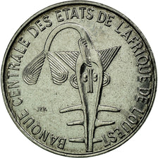 Coin, West African States, Franc, 1999, AU(55-58), Steel, KM:8