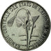 Coin, West African States, Franc, 1999, AU(55-58), Steel, KM:8