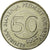 Moneta, Słowenia, 50 Tolarjev, 2005, Kremnica, EF(40-45), Miedź-Nikiel, KM:52