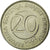 Monnaie, Slovénie, 20 Tolarjev, 2006, Kremnica, TTB, Copper-nickel, KM:51