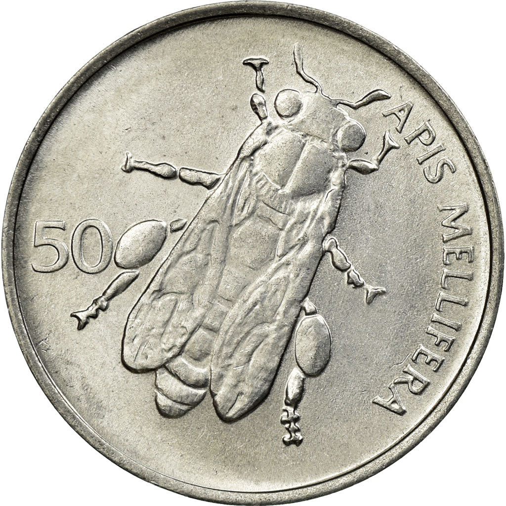 Monnaie, Slovénie, 50 Stotinov, 1992, SUP, Aluminium, KM:3