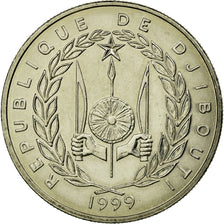 Monnaie, Djibouti, 50 Francs, 1999, Paris, TTB, Copper-nickel, KM:25