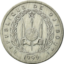 Monnaie, Djibouti, Franc, 1999, Paris, SUP, Aluminium, KM:20