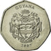 Coin, Guyana, 10 Dollars, 2007, Royal Mint, EF(40-45), Nickel plated steel