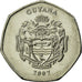 Coin, Guyana, 10 Dollars, 2007, Royal Mint, EF(40-45), Nickel plated steel