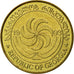 Coin, Georgia, 50 Thetri, 1993, EF(40-45), Brass, KM:81