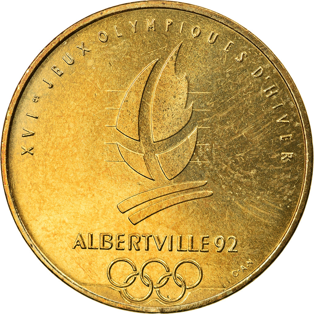 França, Medal, XVIème JO d'Albertville, Grenoble, Desportos e Lazer, 1992
