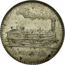 Francja, Token, Kolej, 1840, AU(55-58), Bronze
