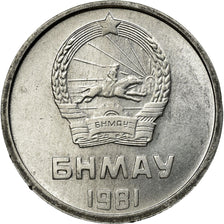 Moneta, Mongolia, Mongo, 1981, SPL-, Alluminio, KM:27