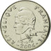 Coin, French Polynesia, 20 Francs, 2004, Paris, EF(40-45), Nickel, KM:9