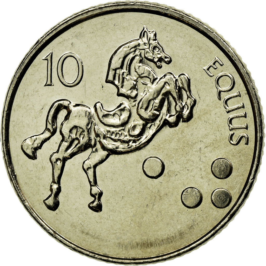 Monnaie, Slovénie, 10 Tolarjev, 2006, TTB, Copper-nickel, KM:41