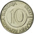 Moneta, Słowenia, 10 Tolarjev, 2006, EF(40-45), Miedź-Nikiel, KM:41