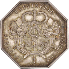 France, Industry, Token, 1853, MS(60-62), Silver, 16.58