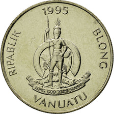 Moneta, Vanuatu, 10 Vatu, 1995, British Royal Mint, SPL-, Rame-nichel, KM:6