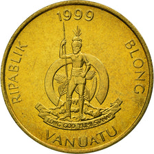 Moneta, Vanuatu, 5 Vatu, 1999, British Royal Mint, SPL-, Nichel-ottone, KM:5