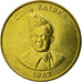 Coin, Zaire, 5 Zaïres, 1987, EF(40-45), Brass, KM:14