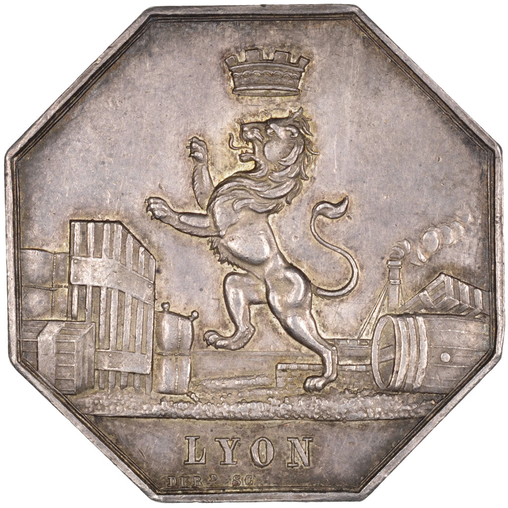 France, The Boats, Token, AU(55-58), Silver, 13.28