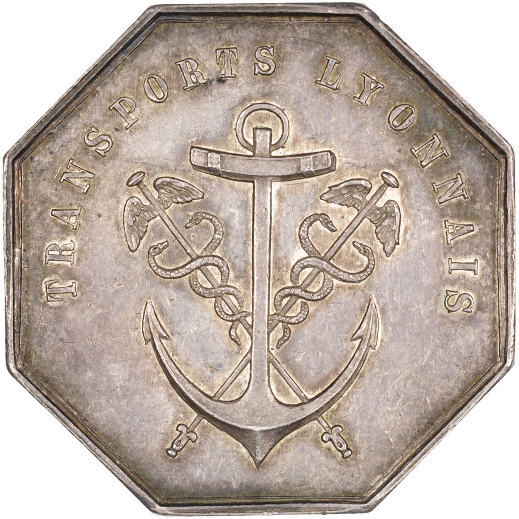 France, The Boats, Token, AU(55-58), Silver, 13.28