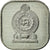 Moeda, Sri Lanka, 5 Cents, 1991, EF(40-45), Alumínio, KM:139a