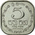 Moeda, Sri Lanka, 5 Cents, 1991, EF(40-45), Alumínio, KM:139a