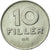 Moneta, Węgry, 10 Filler, 1977, Budapest, EF(40-45), Aluminium, KM:572