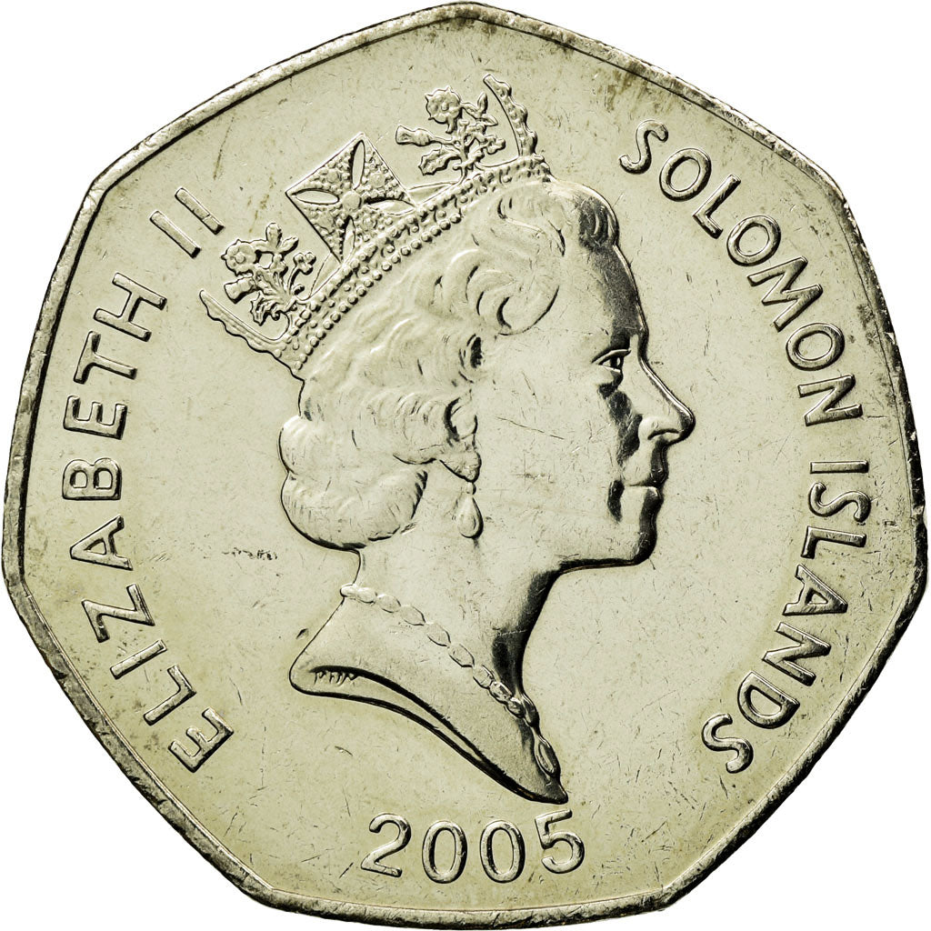 Coin, Solomon Islands, Elizabeth II, Dollar, 2005, British Royal Mint