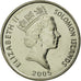 Monnaie, Îles Salomon, Elizabeth II, 5 Cents, 2005, SUP, Nickel plated steel