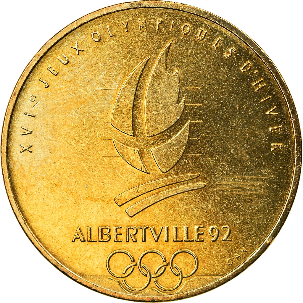France, Médaille, XVIème JO d'Albertville, Sarajevo, Sports & leisure, 1992