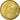 Coin, Brazil, 25 Centavos, 2008, MS(63), Bronze Plated Steel, KM:650