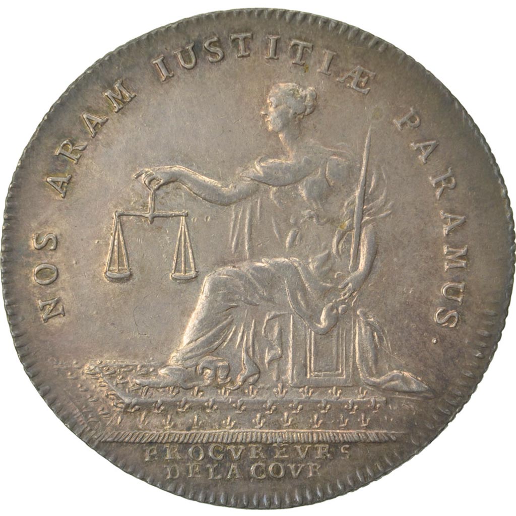 Louis XVI, procureurs de la cour, Jeton