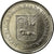 Moneda, Venezuela, 50 Centimos, 2007, Maracay, EBC, Níquel chapado en acero
