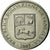 Coin, Venezuela, 25 Centimos, 2007, Maracay, EF(40-45), Nickel plated steel